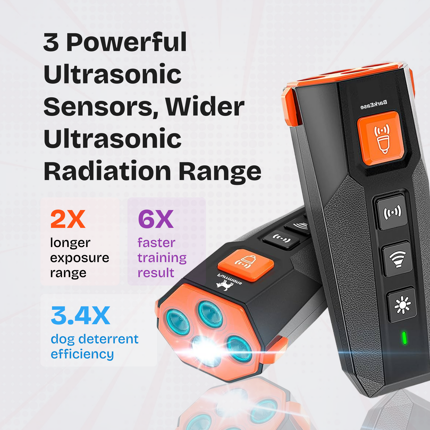 BarkEase™ - Ultrasonic Dog Bark Control Device (50% OFF)