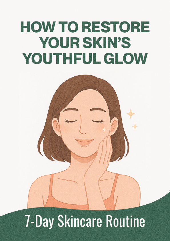 How to Restore Your Skin’s Youthful Glow – 7-Day Skincare Routine (Ebook)