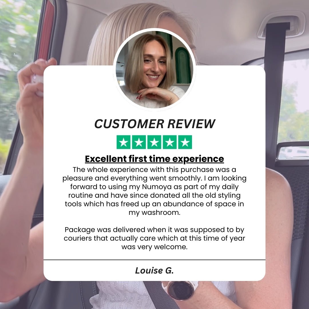 Numoya - Portable Straightener Brush (50% OFF)