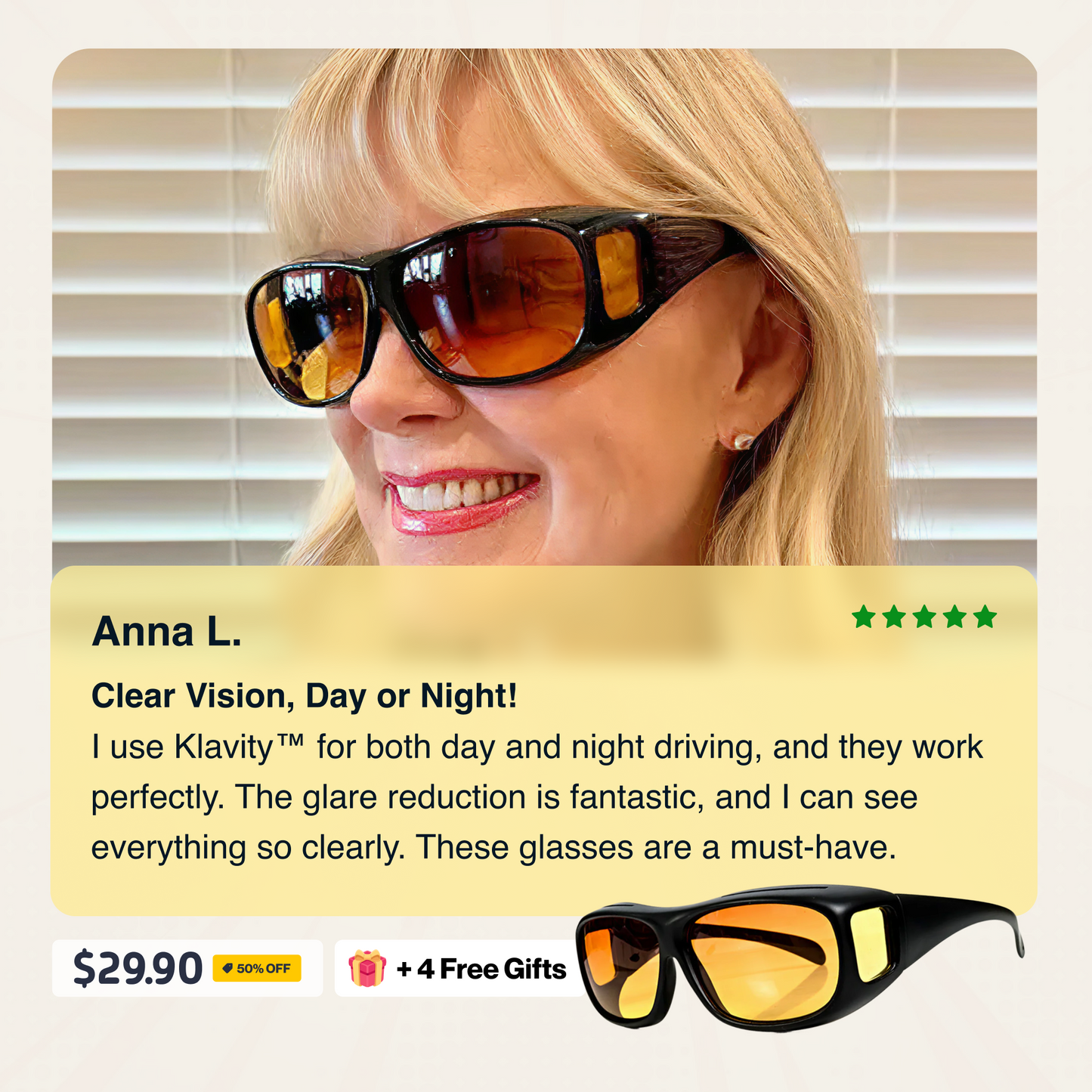 Klavity™ - Polarized Headlight Glasses (50% OFF)