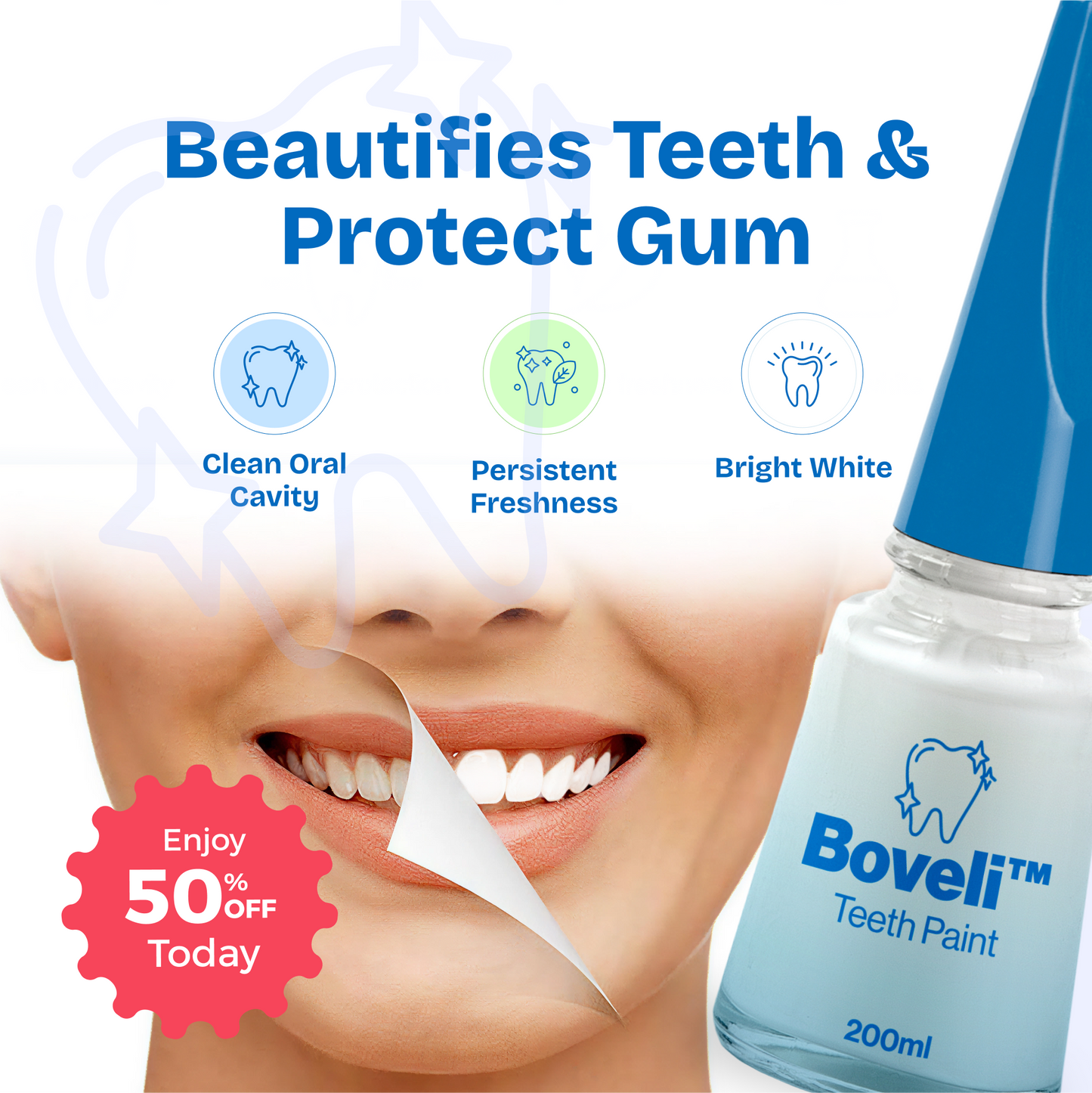 Boveli™ - Instant Smile Paint (50% OFF)