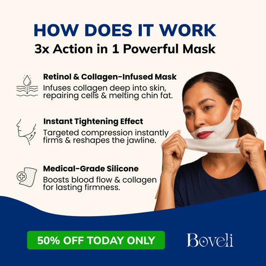 The Boveli™ Lift: Double Chin & Jawline Fix