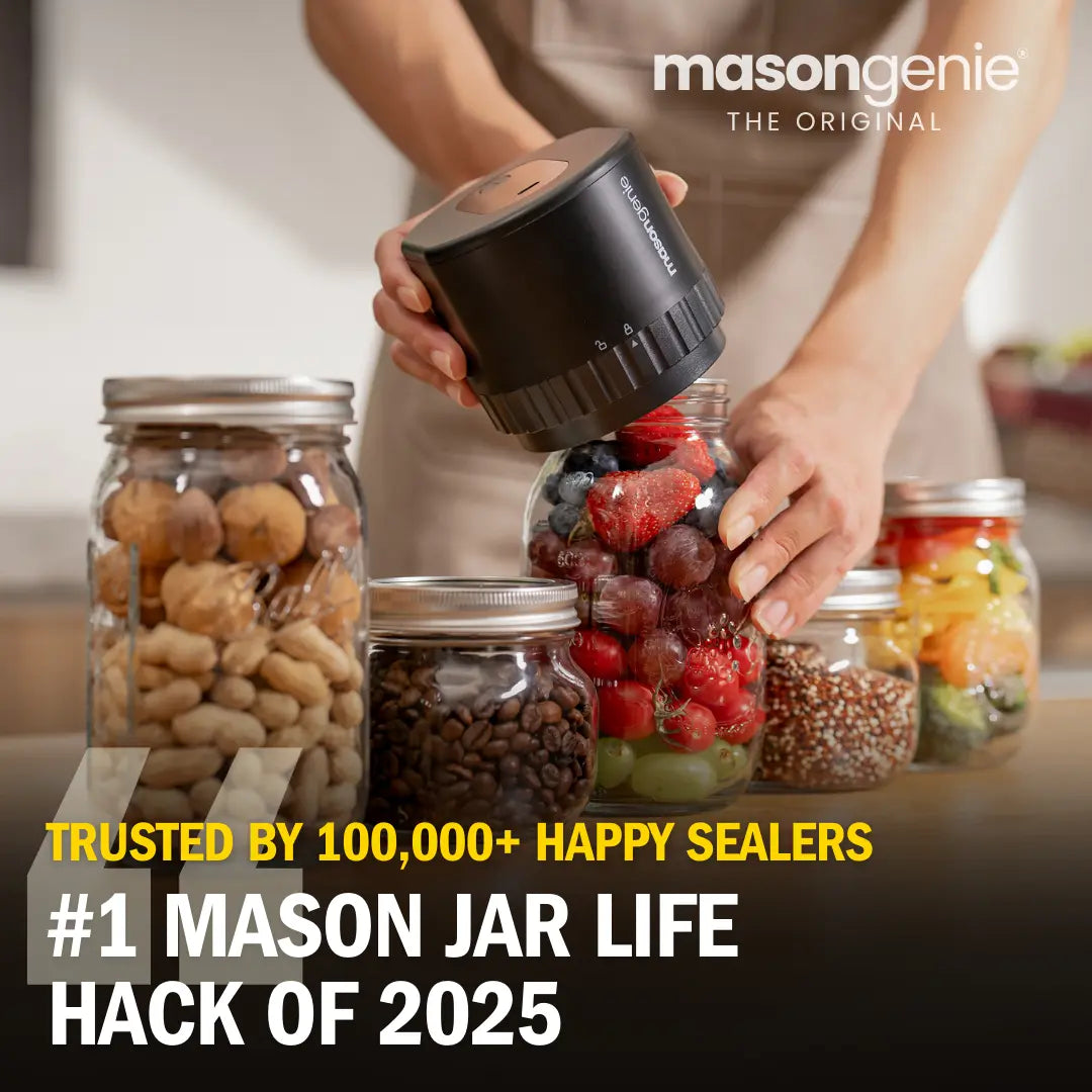 Mason Genie™ - Vacuum Sealer Kit (50% OFF)