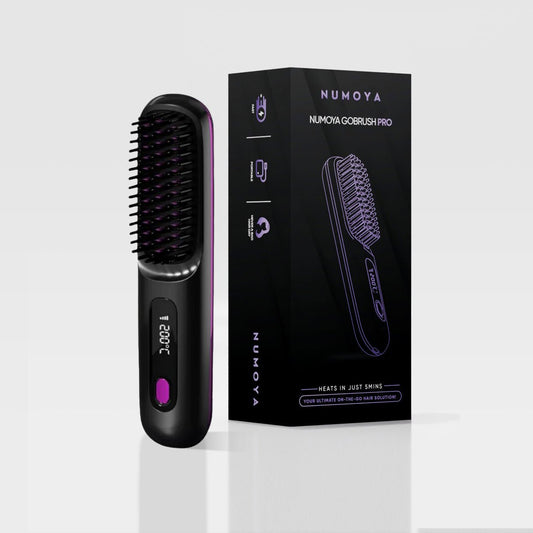 Numoya - Portable Straightener Brush (50% OFF)